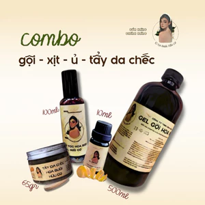Combo 4 món fullsize - gội xịt ủ tdc - mọc tóc