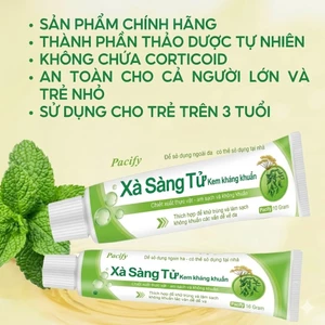 COMBO 3 Kem XÀ SÀNG TỬ bôi nấm ngứa, kháng khuẩn, giảm ngứa, chiết xuất từ thảo dược