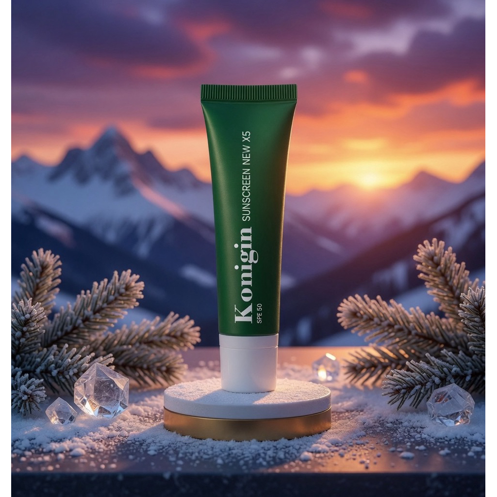Kem Chống Nắng Konigin Sunscreen Bảo Vệ Da Trước Tác Động Ánh Nắng, Dưỡng Ẩm Nhẹ Tuýp 30g