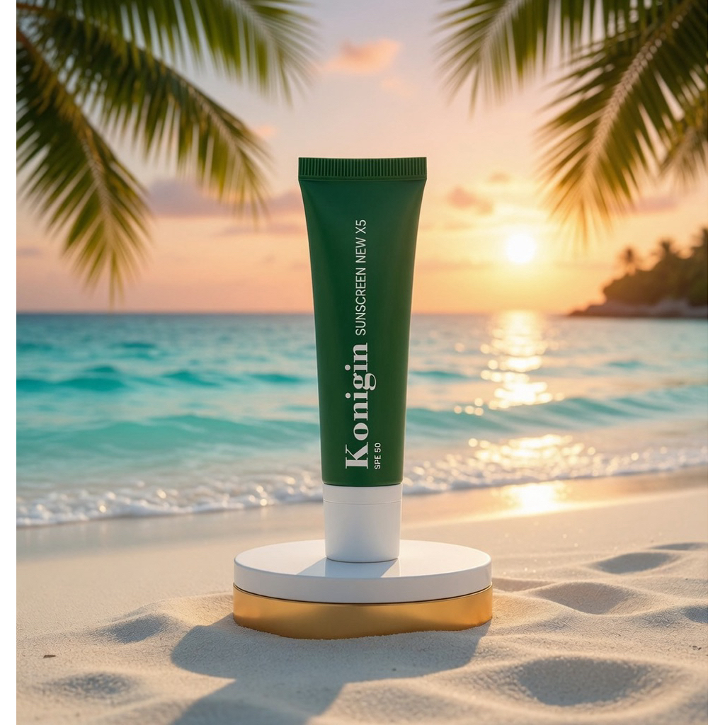 Kem Chống Nắng Konigin Sunscreen Bảo Vệ Da Trước Tác Động Ánh Nắng, Dưỡng Ẩm Nhẹ Tuýp 30g