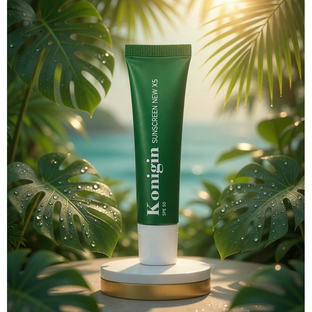 Kem Chống Nắng Konigin Sunscreen Bảo Vệ Da Trước Tác Động Ánh Nắng, Dưỡng Ẩm Nhẹ Tuýp 30g