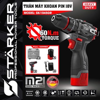 Máy khoan pin NỘI ĐỊA Động cơ không chổi than, 3 chức năng Đầu kẹp Autolock 10mm