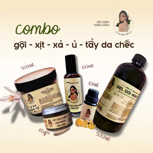 Combo 5 món fullsize - gội xịt xả ủ tdc