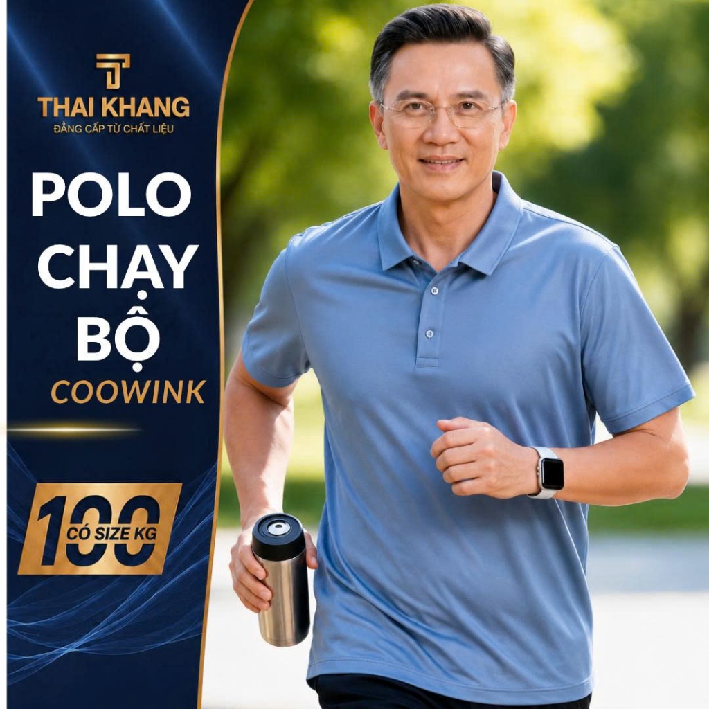 Áo thun nam trung niên Thái Khang vải thun lạnh mặc siêu mát form classic rộng rải thoải mái ATK01