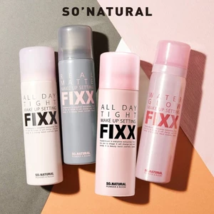 Xịt Khóa nền So’Natural Make Up Setting Fixx 75ML/120ML / giúp lớp nền căng bóng, mịn lì