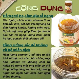 TRÀ TẮC XÍ MUỘI MẬT ONG,MỨT CỐT PHA TRÀ TẮC GIẢM CÂN HŨ DÙNG THỬ TIẾT KIỆM