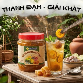 TRÀ TẮC XÍ MUỘI MẬT ONG,MỨT CỐT PHA TRÀ TẮC GIẢM CÂN HŨ DÙNG THỬ TIẾT KIỆM