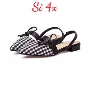 Sandal mũi nhọn thắt nơ SIÊU HOT - kèm clip và ảnh thật