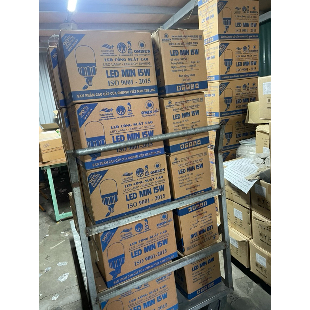 Bóng Đèn LED Trụ MIN 15w GIẢM 50%