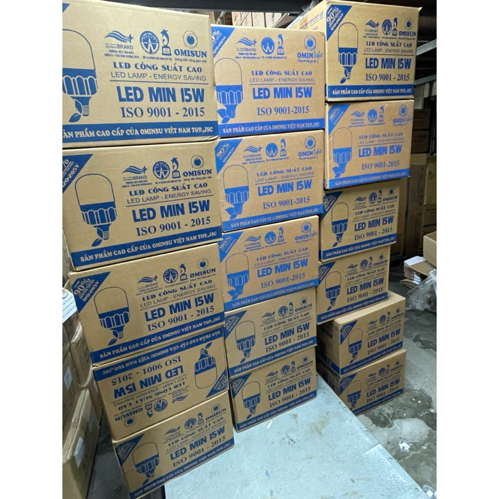 Bóng Đèn LED Trụ MIN 15w GIẢM 50%