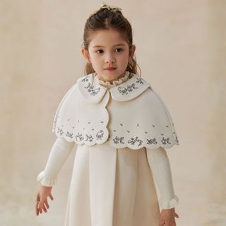 Váy Ngắn Bé Gái Be Kèm Áo Choàng Họa Tiết Mellow Duck (4-13 Tuổi) [Không Kèm Áo Giữ Nhiệt] B2512012