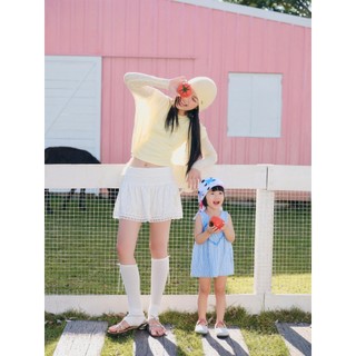 Áo OLV len cardigan mỏng Ribbon Knit phù hợp mùa hè đi chơi đi biển