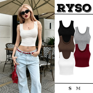 Áo Ba Lỗ Nữ Có Mút Ngực,Áo Sát Nách Nữ Thun Gân Cao Cấp Co Giãn Form Ôm Eo Tôn Dáng 3L05 RYSO STORE