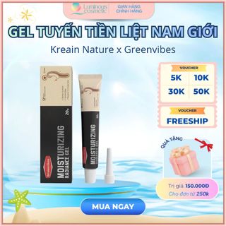 Kreain Nature Gel Tuyến Tiền Liệt Nam Giới Greenvibes Hỗ Trợ Thư Giãn Cơ Thể, Giảm Cảm Giác Khó Chịu