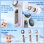 Quạt cầm tay JAMAY F27 Mini gấp gọn dễ mang gió mạnh pin 30H quạt đeo cổ quạt bàn êm cho học sinh văn phòng ngoài trời