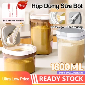 Hộp Đựng Sữa Bột | Đa Dạng Dung Tích, Chống Ẩm + Diệt Khuẩn - Công Nghệ Đóng Kín Khí Toàn Phần