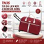 TN35 - Túi Du Lịch Kéo 2 Bánh Đa Năng 59cm, Túi Xách Có Cần Kéo Gấp Gọn, Túi Hành Lý Xách Tay Chống Nước Đi Du Lịch, Côn