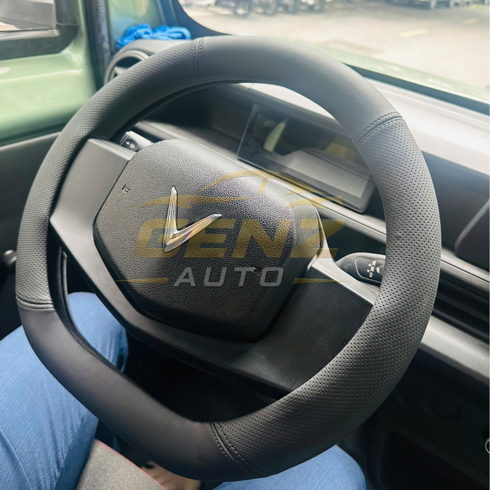 Bọc vô lăng, tay lái xe Vinfast VF3, VF5,VF6, VF7, VF8, VF9, Limo, Minio, EC VAN - MẪU CỜ MỸ