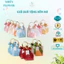 Giỏ Quà Tặng Kèm Nơ Trang Trí, Hộp Vuông Trong Suốt,Quà Tặng Handmade,Trang Trí Sự Kiện, Sinh Nhật