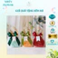 Giỏ Quà Tặng Kèm Nơ Trang Trí, Hộp Vuông Trong Suốt,Quà Tặng Handmade,Trang Trí Sự Kiện, Sinh Nhật