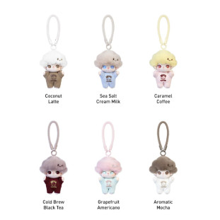 DIMOO Crush on Coffee Series-Soft-faced Plush Keychain Blind Box