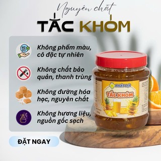 TẮC KHÓM XÍ MUỘI, MỨT  PHA TRÀ TẮC GIẢM CÂN THANH NHIỆT ĐẸP DA HŨ DÙNG THỬ TIẾT KIỆM