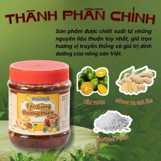 TẮC GỪNG  ĐƯỜNG PHÈN, TRÀ TẮC MẬT ONG ĐẸP DA, GIỮ DÁNG, GIẢM CÂN, GIẢM HO GIÀU VITAMIN TỐT CHO CƠ THỂ 1 KG- HVX