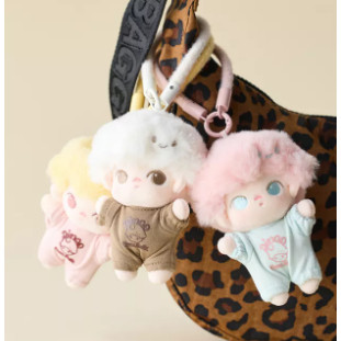 DIMOO Crush on Coffee Series-Soft-faced Plush Keychain Blind Box