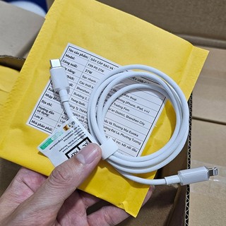 Cáp Sạc Nhanh Cao Cấp C to L Hàng Chuẩn Xuất Đức Chip C94 Công Suất 27W MAX Bọc Dù Siêu Chắc Chắn
