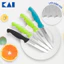 Dao gọt hoa quả lưỡi răng cưa 112mm KAI Indian Hocho Vegitable Knife bằng thép không gỉ cán nhựa PP nhiều màu