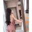 HT35 Bộ ngủ sexy 2 dây lụa nơ xẻ v1 tôn dáng quyến rũ,đồ ngủ mặc ở nhà gợi cảm HT35
