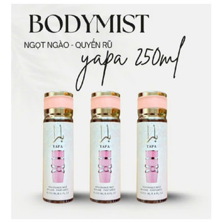 Xịt Thơm Body Hương Phấn Thơm Nhẹ Nhàng YaPa Bản 250ml
