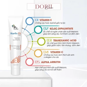Kem Dưỡng Da Fixderma Làm Mờ Thâm Nám & Đều Màu Da Skarfix-TX Cream 15g