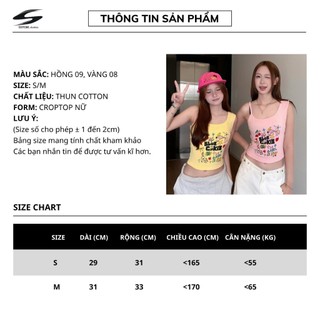 Áo Thun Croptop Blue Cookie Cotton Co Giãn Nhiều Màu | SSSTORE.Aesthetic