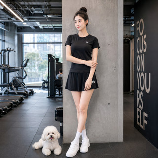 Chân váy tennis có quần bảo hộ - Váy cầu lông dành cho nữ Sola 549