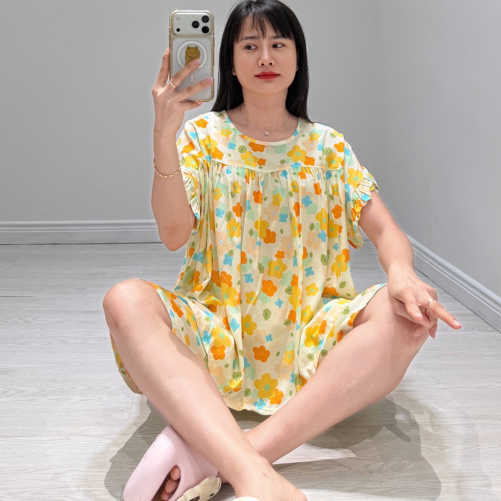 (43-90kg) Tole lửng cánh dơi, form thiết kế F21 - Nocnhasleepwear