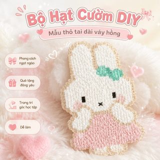 【14.000 Hạt + Full Phụ Kiện】Bộ hạt Perler DIY 2.6mm, kèm bàn ủi, khuôn ghép, giấy ủi và hộp đựng