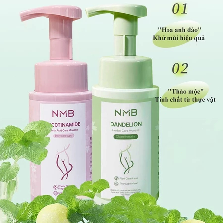 DUNG DỊCH VỆ SINH PHỤ NỮ Bọt Mousse Làm Sạch Nhẹ Dịu, Cân Bằng pH  Giữ Ẩm Tự Nhiên | Giảm Ngứa, Kháng Khuẩn, Bảo Vệ Vùng