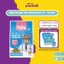 Hạt Cho Mèo Mr.Vet T2 Túi 1kg - Bổ Sung Omega 3, Chăm Da Dưỡng Lông, Topping Thịt Sấy