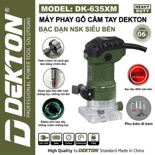 Máy Soi, Phay gỗ alu cầm tay DEKTON DK -635M