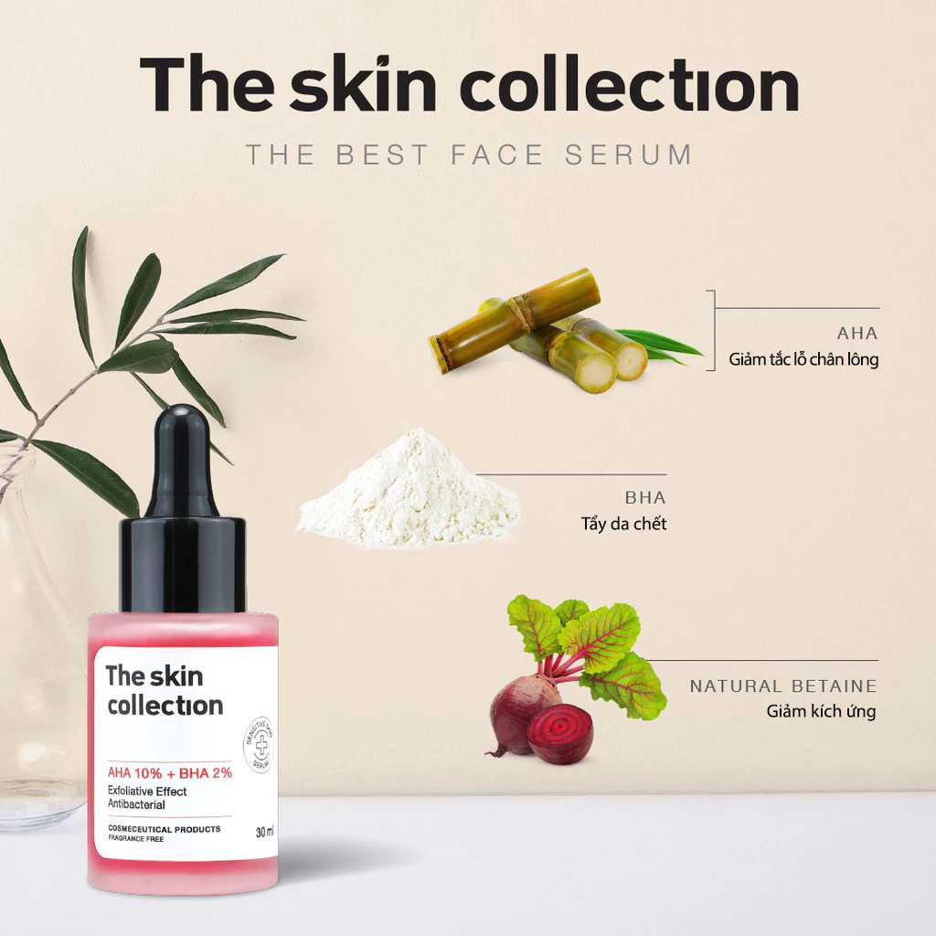 Serum The Skin Collection 30ml Dưỡng Da Sáng Mịn Cấp Ẩm Hỗ Trợ Thu Nhỏ Lỗ Chân Lông