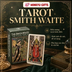 Bộ Bài Tarot Smith-Waite Centennial 78 Lá Đầy Đủ,Bài Bói Tâm Linh Có Hướng Dẫn, Hộp Nhỏ Gọn, Cao Cấp