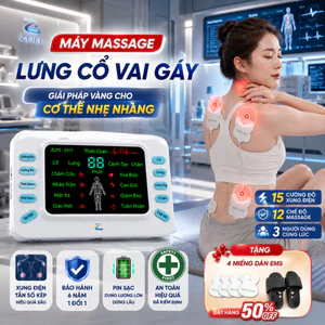 Máy Massage Xung Điện Trị Liệu Vật Lí, Máy Mát Xa Châm Cứu Tiếng Việt Z311 Giảm Nhức Mỏi Toàn Thân