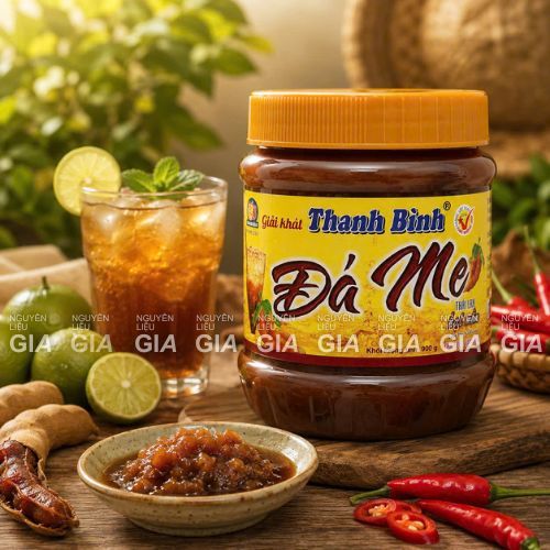 Đá me Thanh Bình hũ 900g - đá me hạt mềm