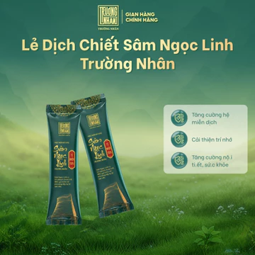 [QUÀ TẶNG] 1 Gói Dịch Chiết Sâm Ngọc Linh Trường Nhân, Hỗ Trợ Sức Khoẻ, Sâm Dành Cho Người Trẻ, Người Lớn Tuổi