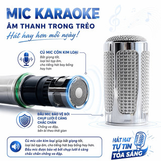 Micro Có Dây Tomahawk 2025 Trắng - Thiết Kế Bắt Mắt, Sang Trọng - Dây Dài 5M, Chất Âm Nhẹ, Siêu Sáng - Bắt Âm Nhạy