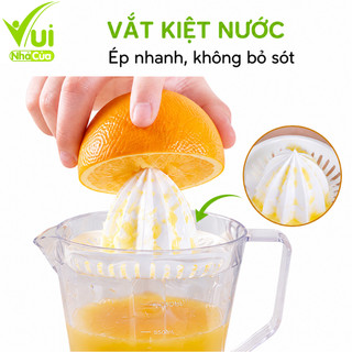 Bộ Vắt Cam Việt Nhật 6905 Dung Tích 350ml GD115 - Ca Vắt Cam Cầm Tay Lọc Hạt Hiệu Quả Dễ Sử Dụng