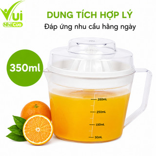 Bộ Vắt Cam Việt Nhật 6905 Dung Tích 350ml GD115 - Ca Vắt Cam Cầm Tay Lọc Hạt Hiệu Quả Dễ Sử Dụng