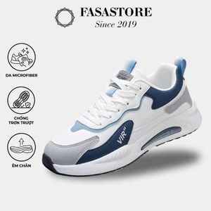 Giày Sneaker Nam FASASTORE Thiết Kế Gọn Nhẹ, Giày Thể Thao Đi Làm Đi Chơi Hàng Ngày