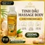 Gậy Gỗ 20 Bi Massage Toàn Thân, Gậy Gỗ Đàn Hương Chải Thông Kinh Lạc, Tinh Dầu Massage Body